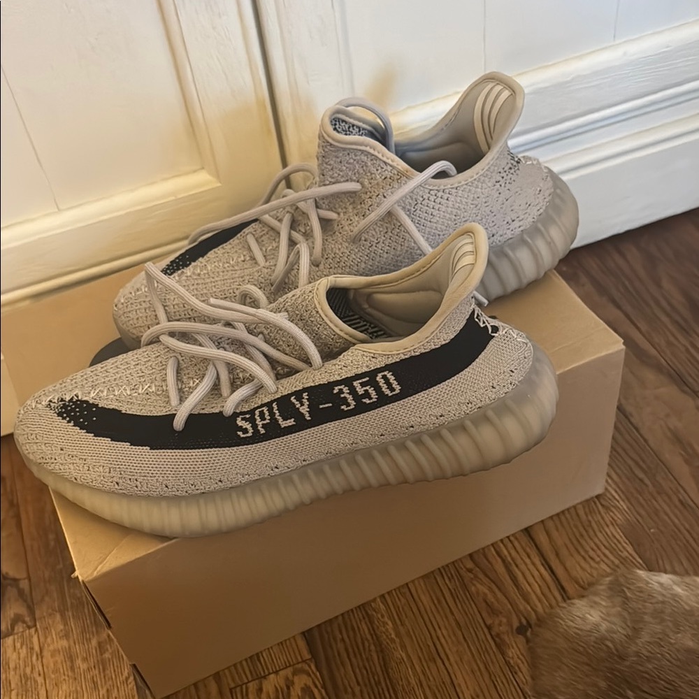 Yeezy Skate/C Black 350 V2 Boost